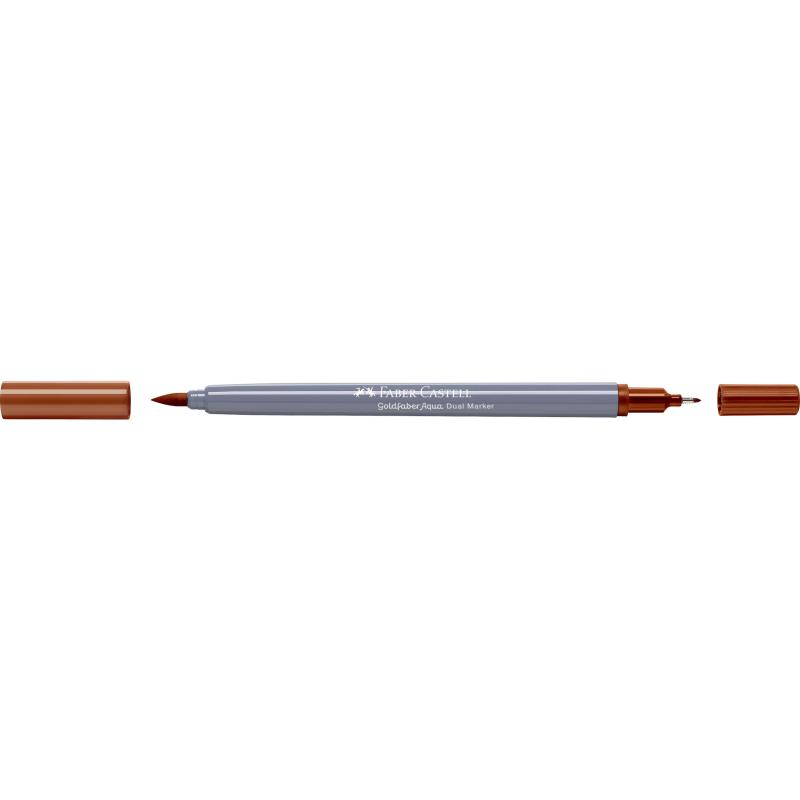 Faber-Castell Goldfaber Aqua Dual Marker 187 ocker gebrannt